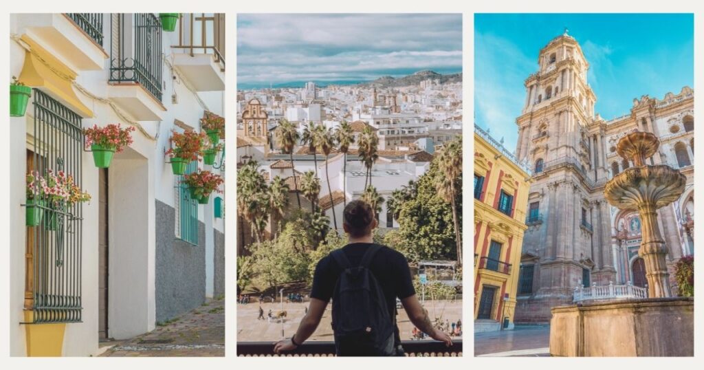 man enjoying the digital nomad infrastructure in Malaga