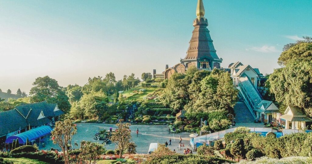 hermoso paisaje de uno de los mejores barrios en Chiang Mai