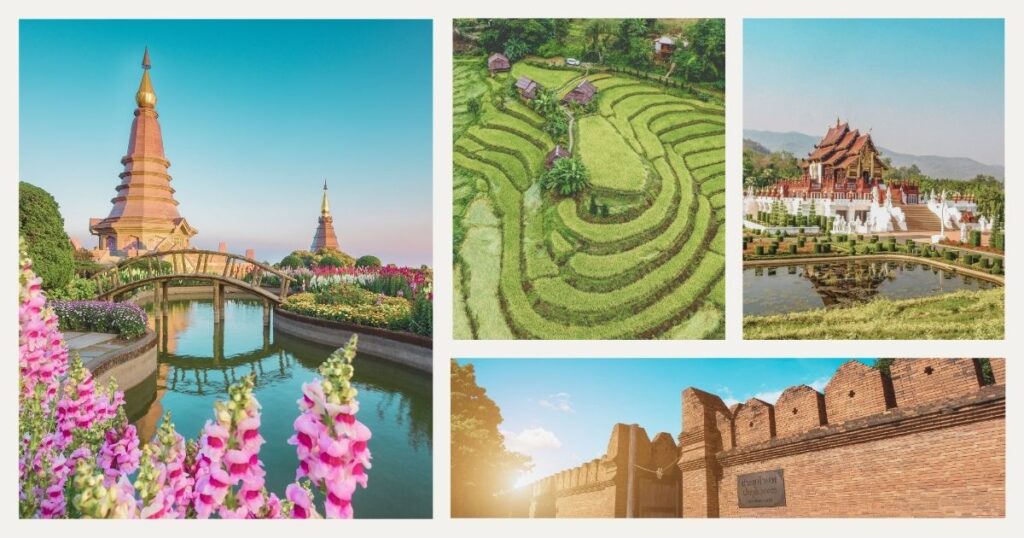 hermosos paisajes en Chiang Mai