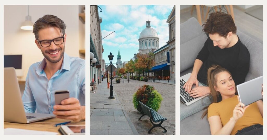 remote workers using internet in the US