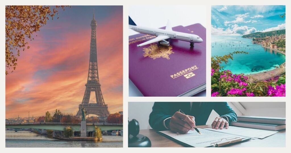 person applying for the social security number in France