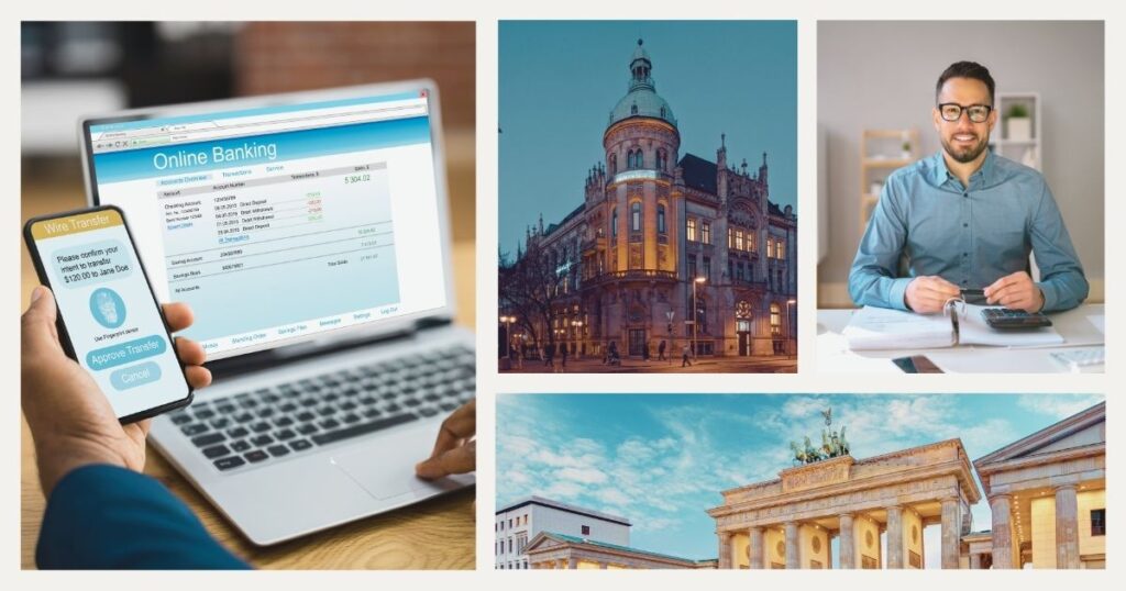man understanding how to open a bank account in Germany