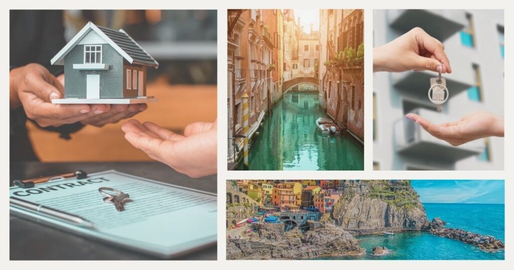 people renting an apartment in Italy
