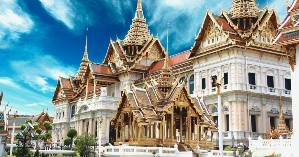 hermoso paisaje de punto turistico en Bangkok