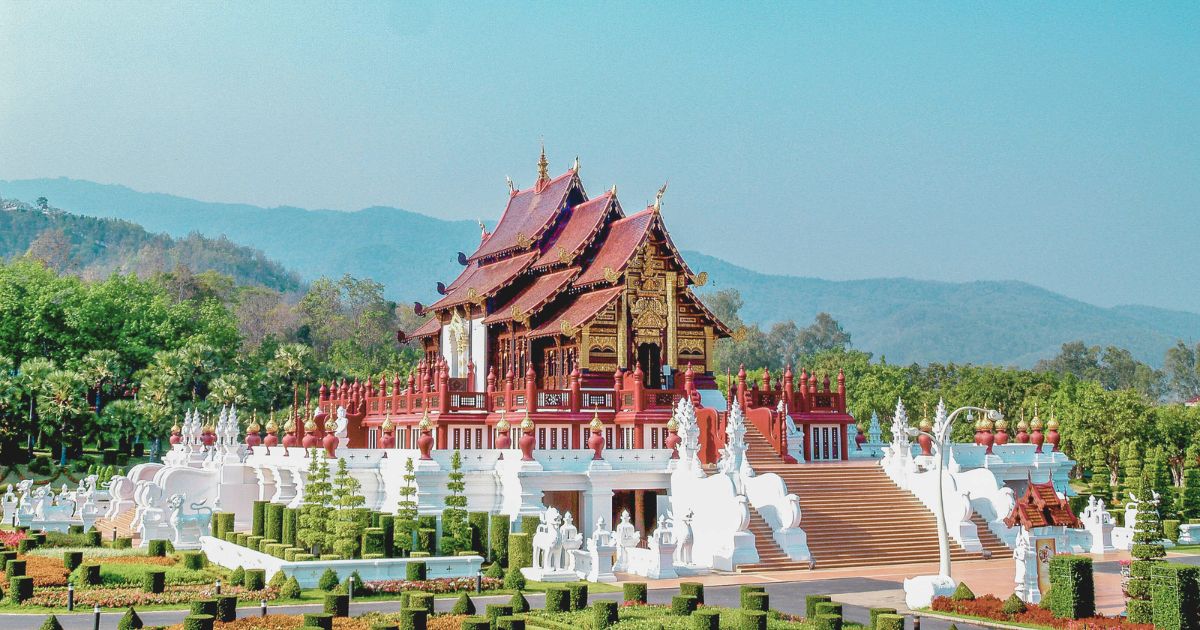 hermoso paisaje en Chiang Mai