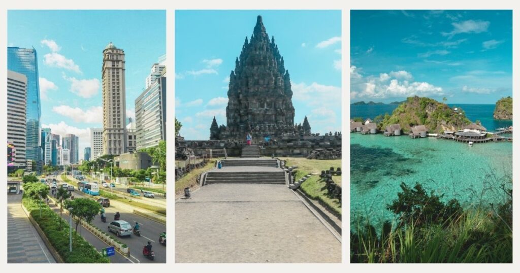 hermosos paisajes de Indonesia