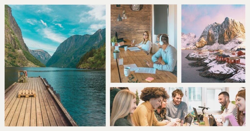 digital nomads working from Norway