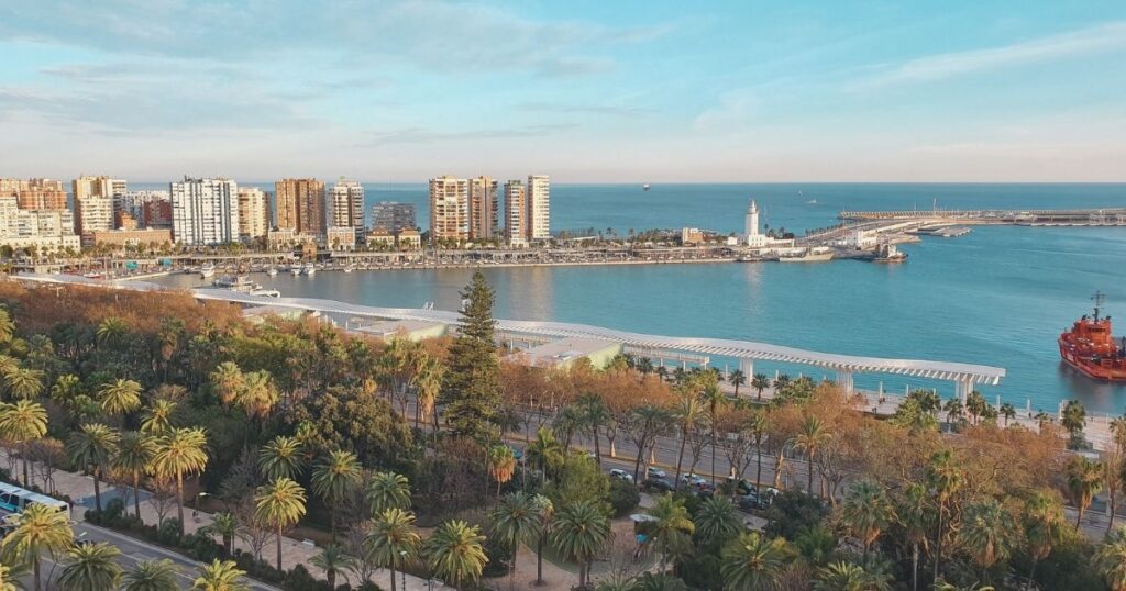 nice view of natural escapes in Malaga