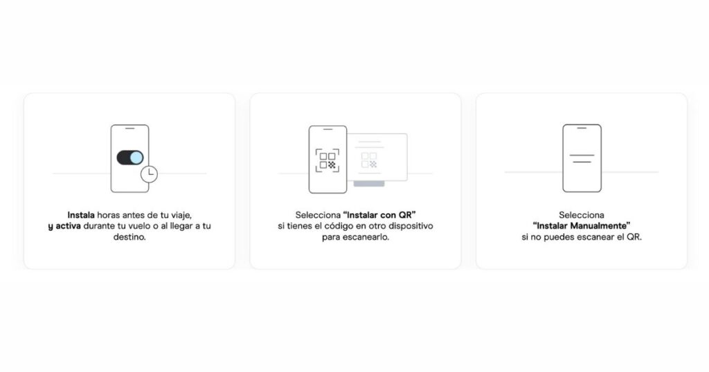 paso a paso para comprar una esim online con Holafly