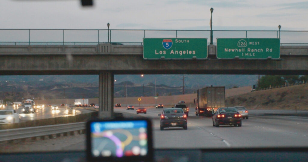 roadtrip in the United States with a rental car