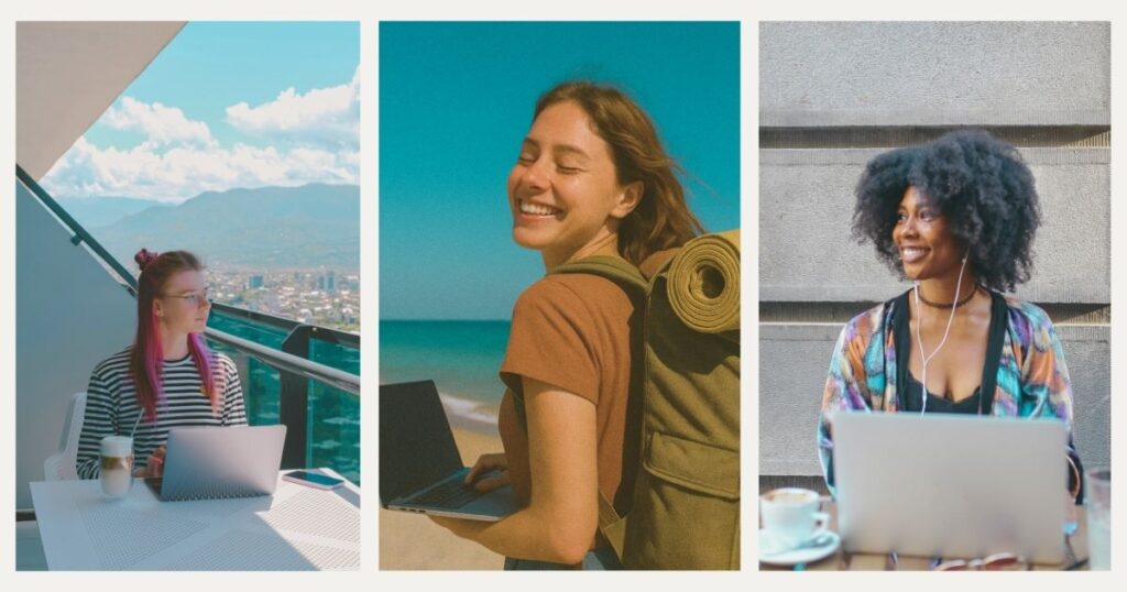 digital nomad women working from anywhere with the right digital nomad visa
