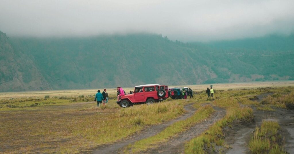 explorando Indonesia en coche alquilado