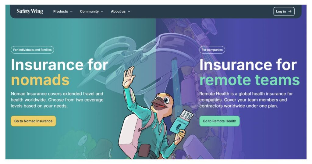 safetywing, uno de los seguros especializados para nomadas digitales