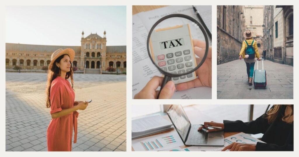digital nomads women living in Spain and paying taxes