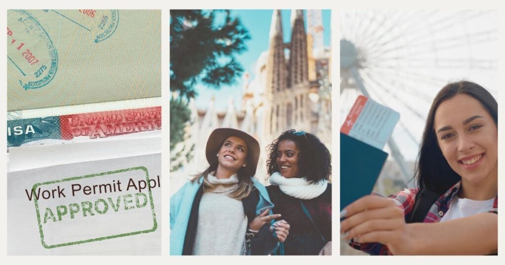mujeres nomadas digitales disfrutando de su visado en España