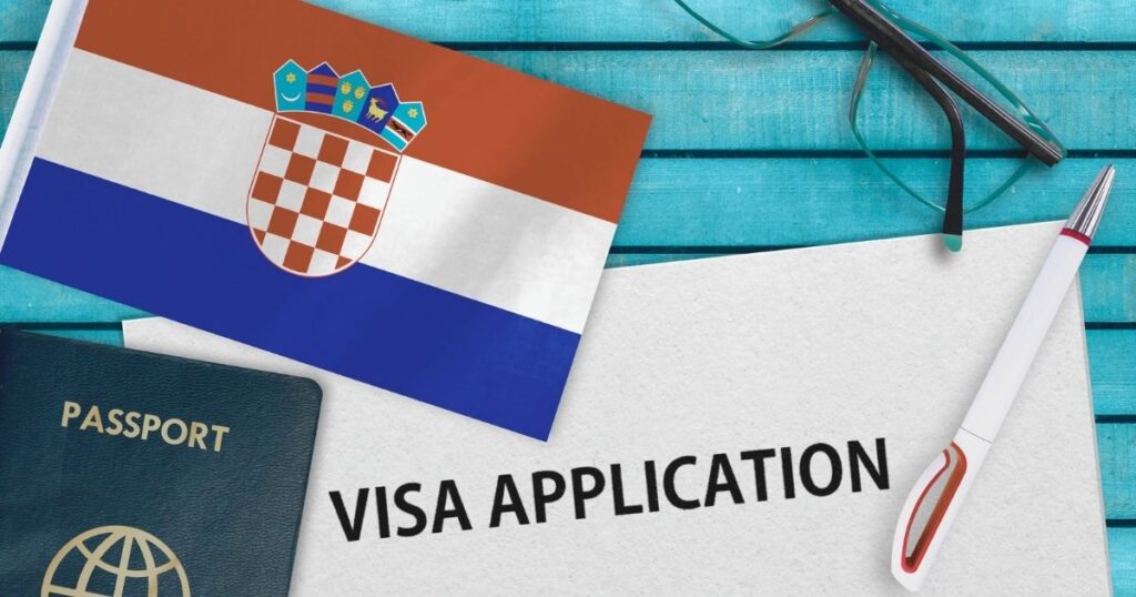 aplicando al visado en Croacia