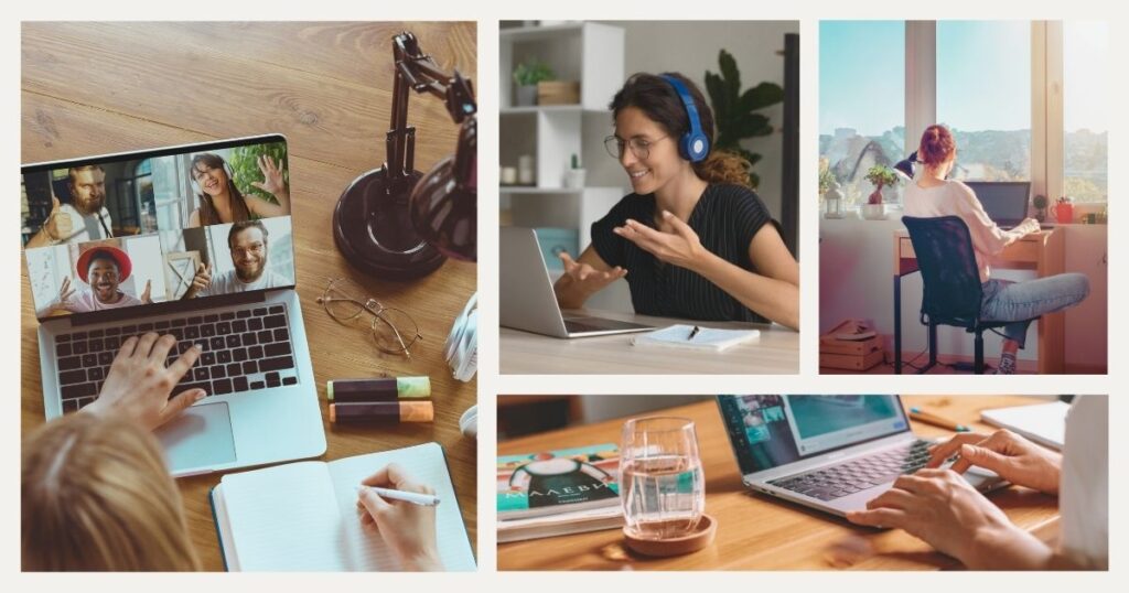 personas sin experiencia trabajando en remoto