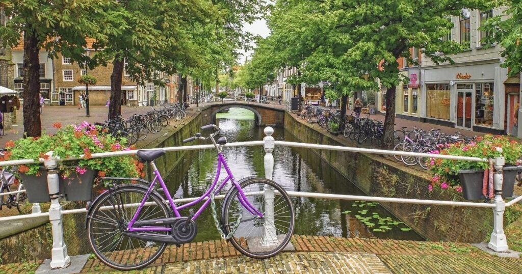 bikes, one of the most famous transports and mobility in the Netherlands