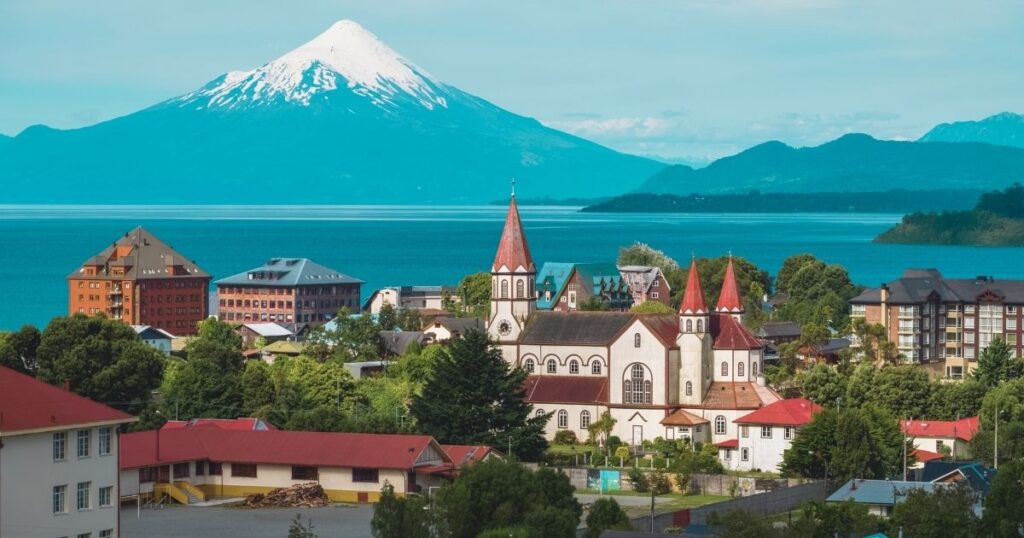 hermoso paisaje de Chile