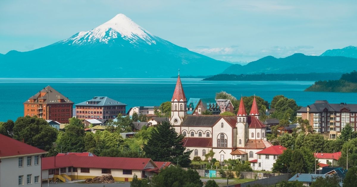 hermoso paisaje de Chile