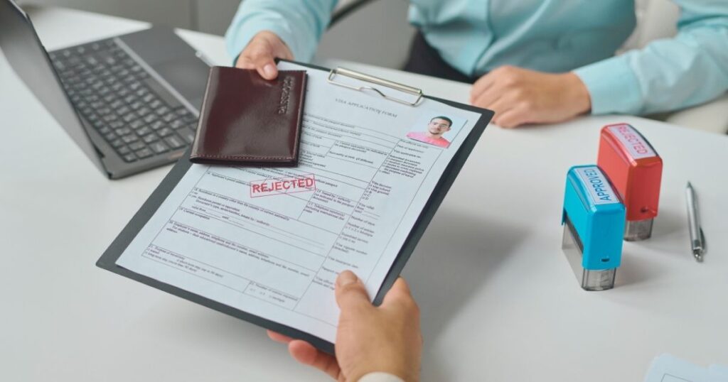 visa para Marruecos rechazada