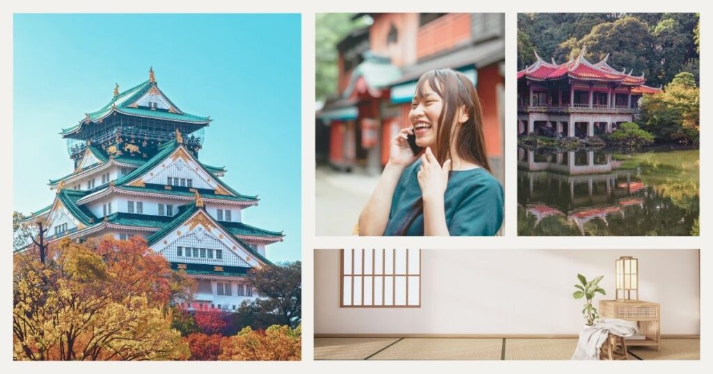 digital nomad woman living in Japan