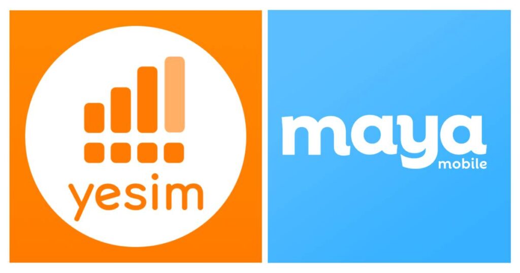 Diferencias de cobertura y velocidad entre Yesim vs Maya Mobile