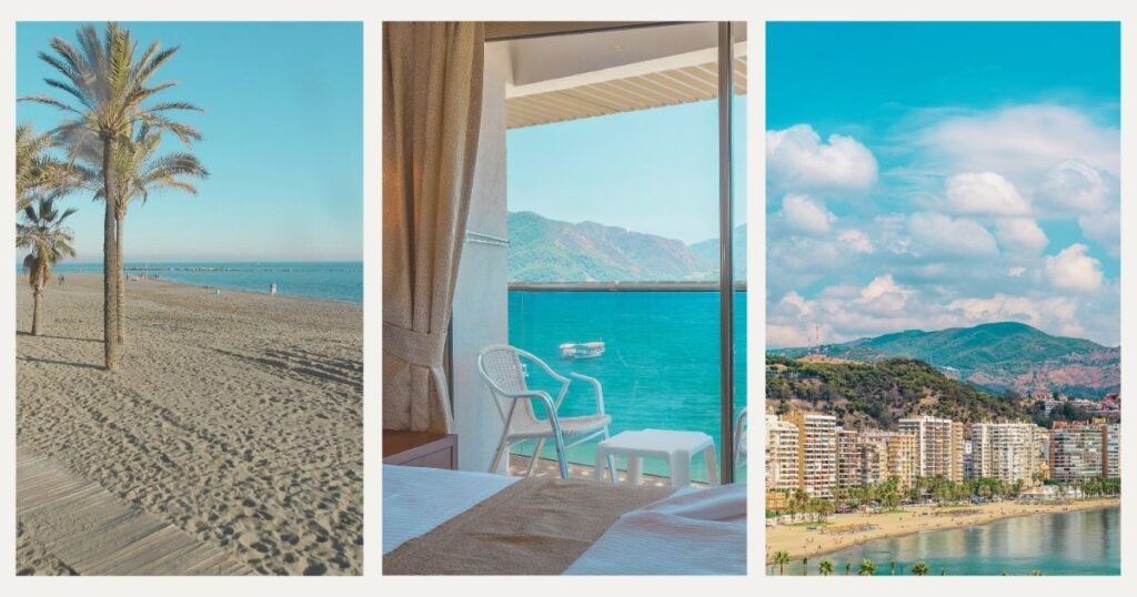 beachfront hotel in Malaga