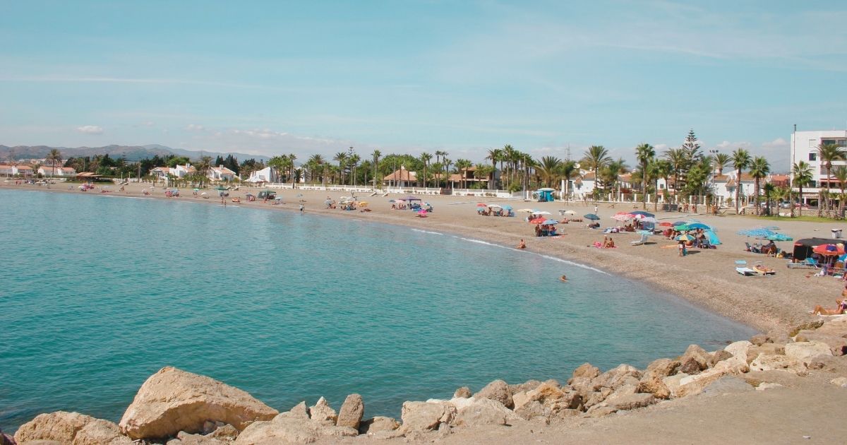 one of the best beaches in Malaga for digital nomads