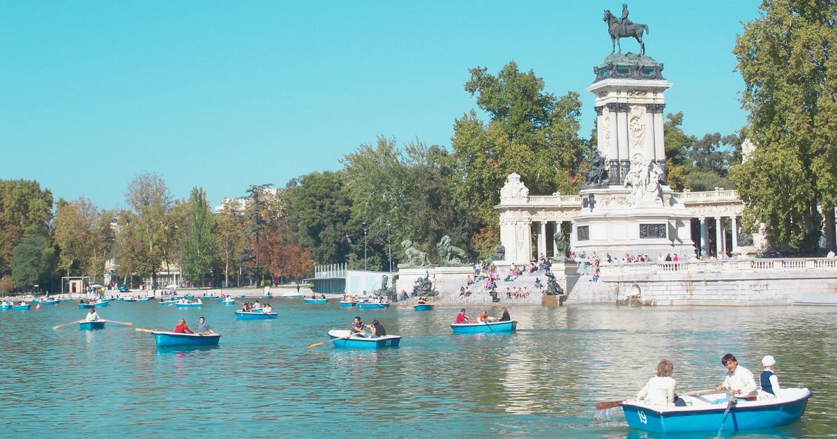 nice view of one of the best neighborhoods to live in Madrid