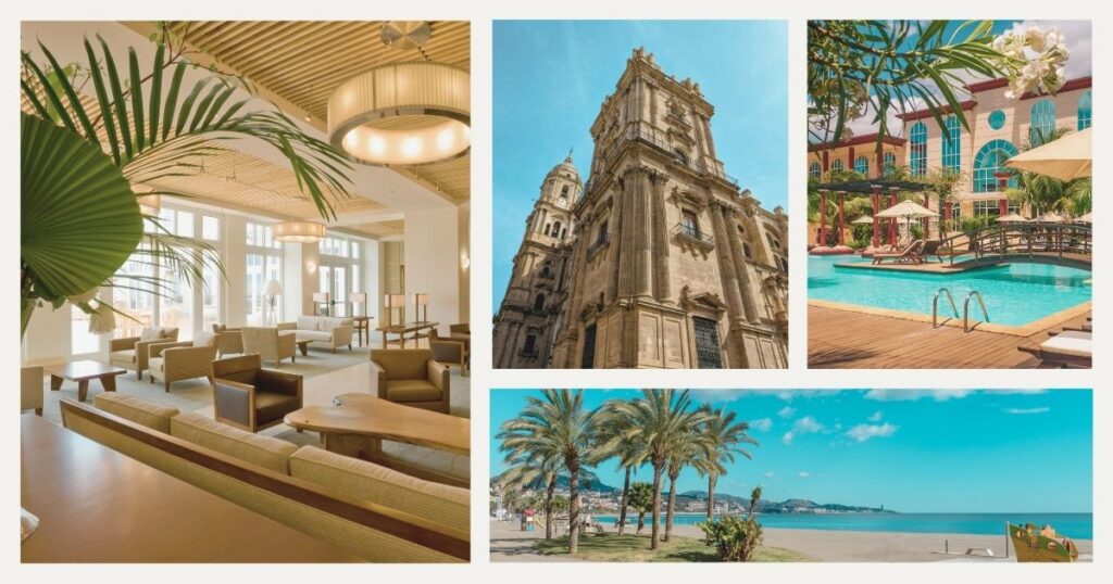 nice view of a boutique hotel in Malaga