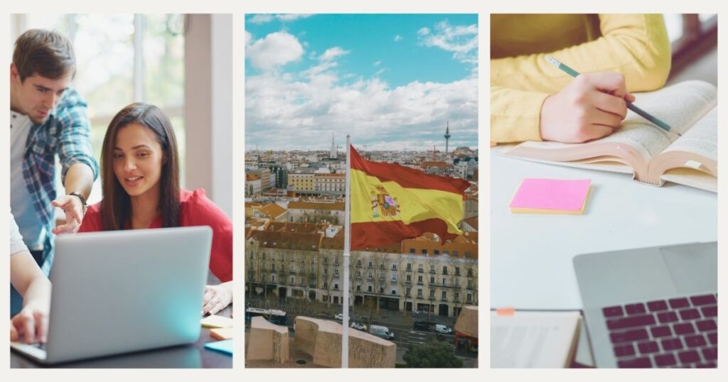 people studying Spanish in Malaga