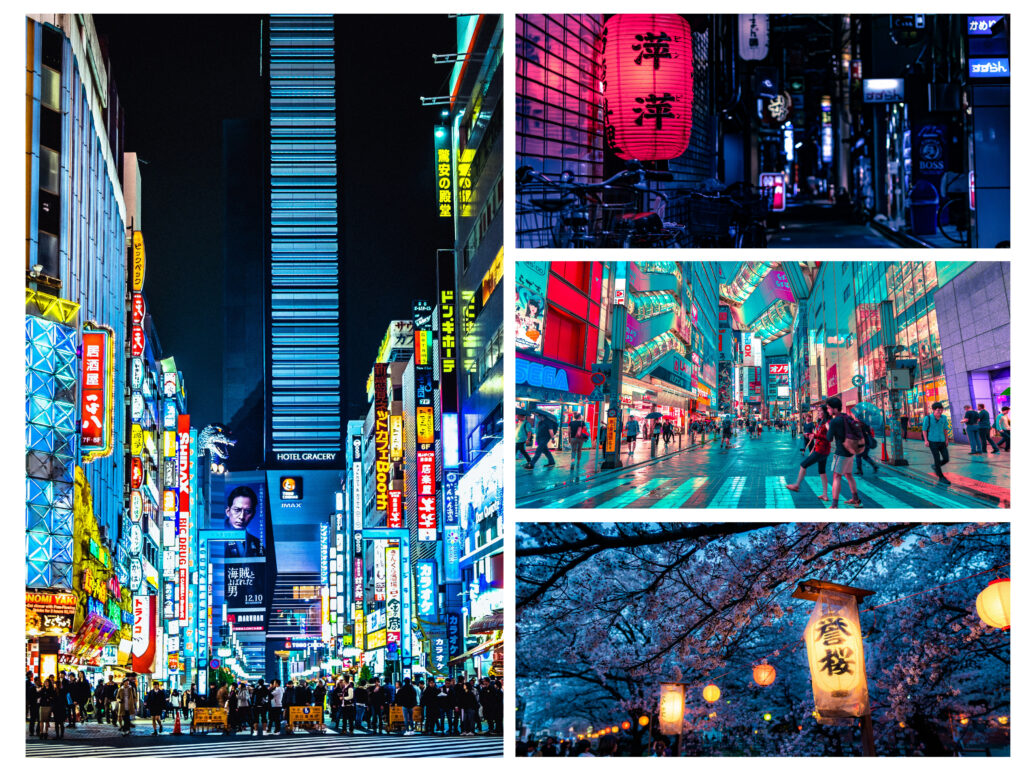 calles-noche-tokio-faroles-viajar-colombia-japon