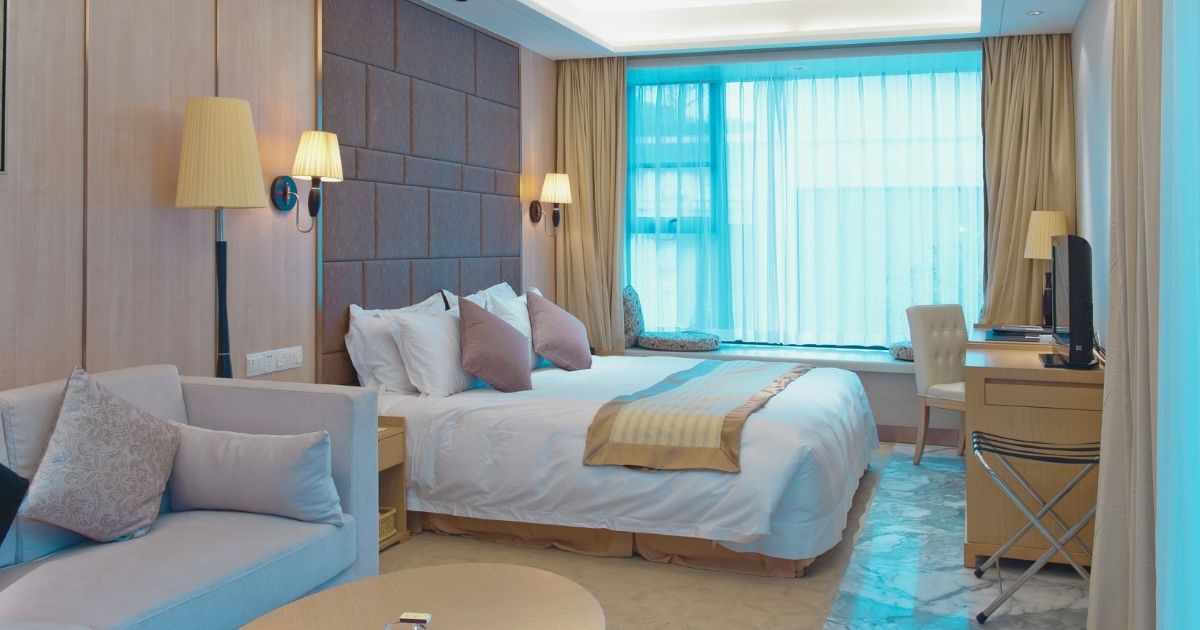 nice hotel bedroom in Malaga