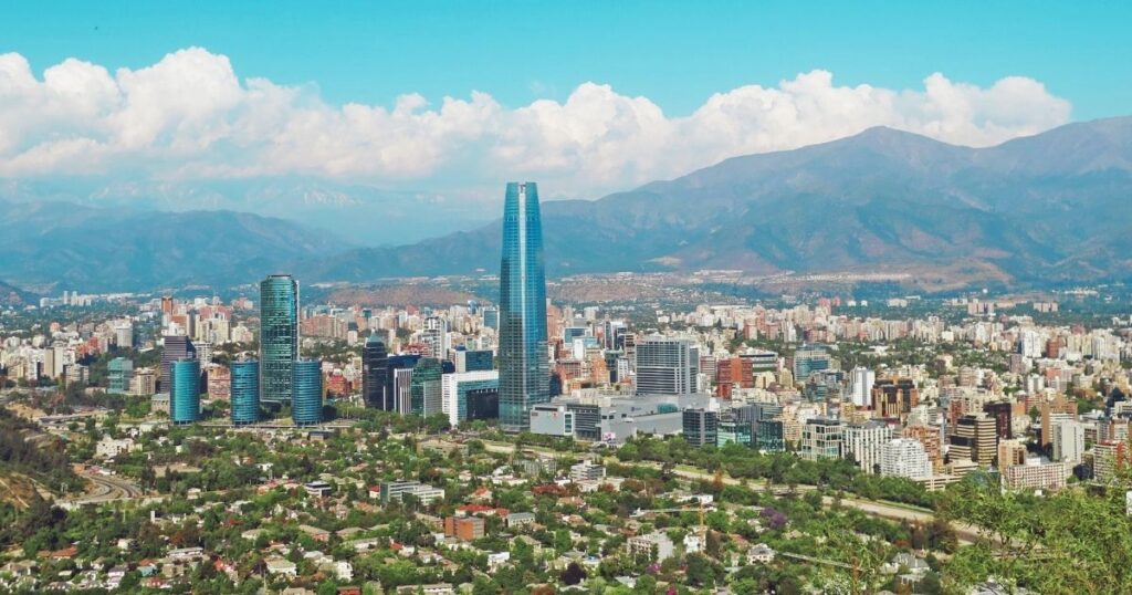 hermoso paisaje de una de las ciudades más seguras de Chile