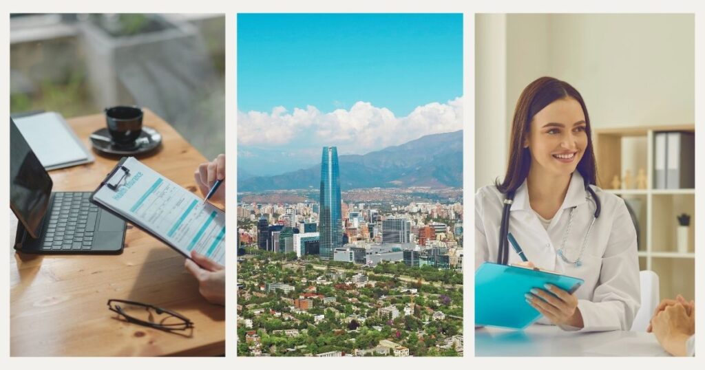 doctora atendiendo paciente atraves del seguro de viaje para Chile