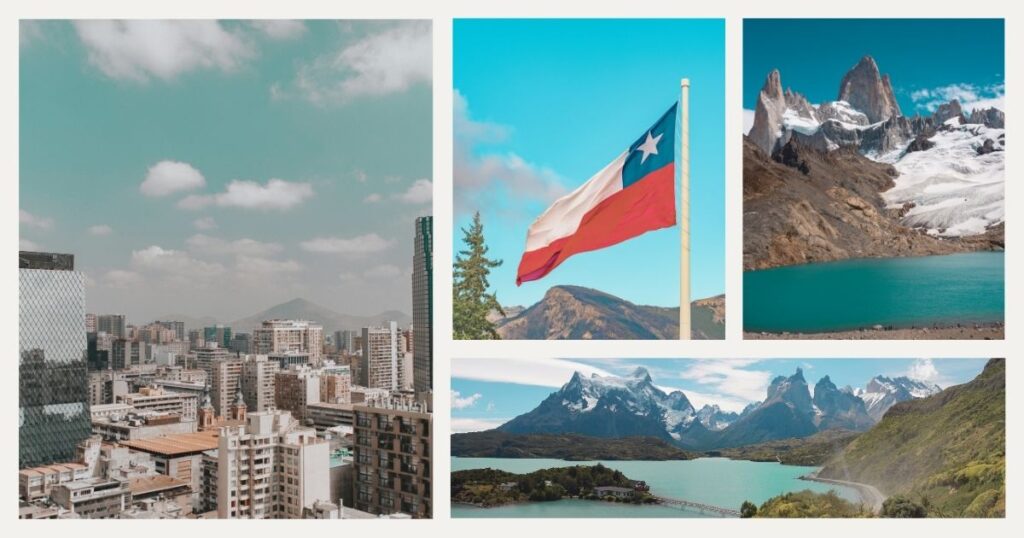 hermosos paisajes de ciudades seguras en Chile