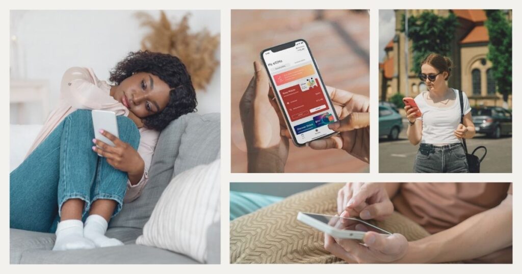 mujer insatisfecha con la esim de Airalo