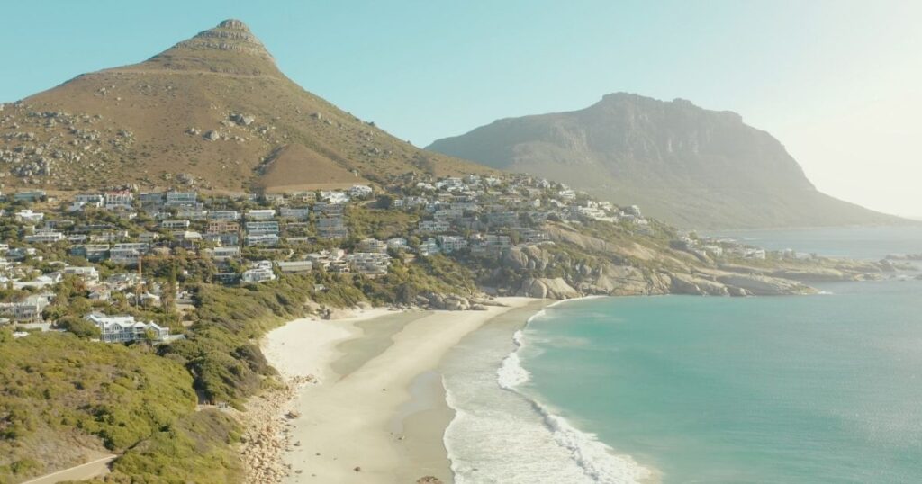 hermoso paisaje de playa en Sudafrica