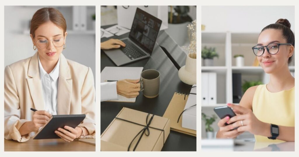 mujeres trabajando con marketing digital