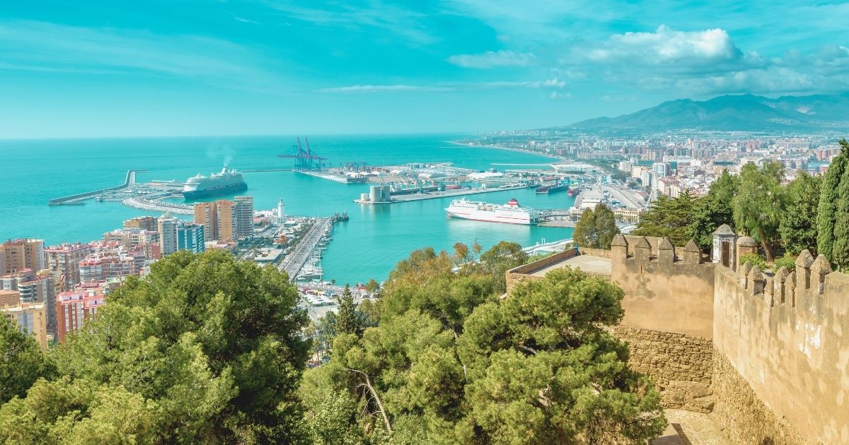nice view of safe place in Malaga