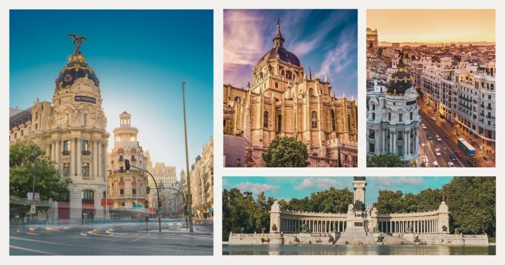 views of the the best neighborhoods in Madrid