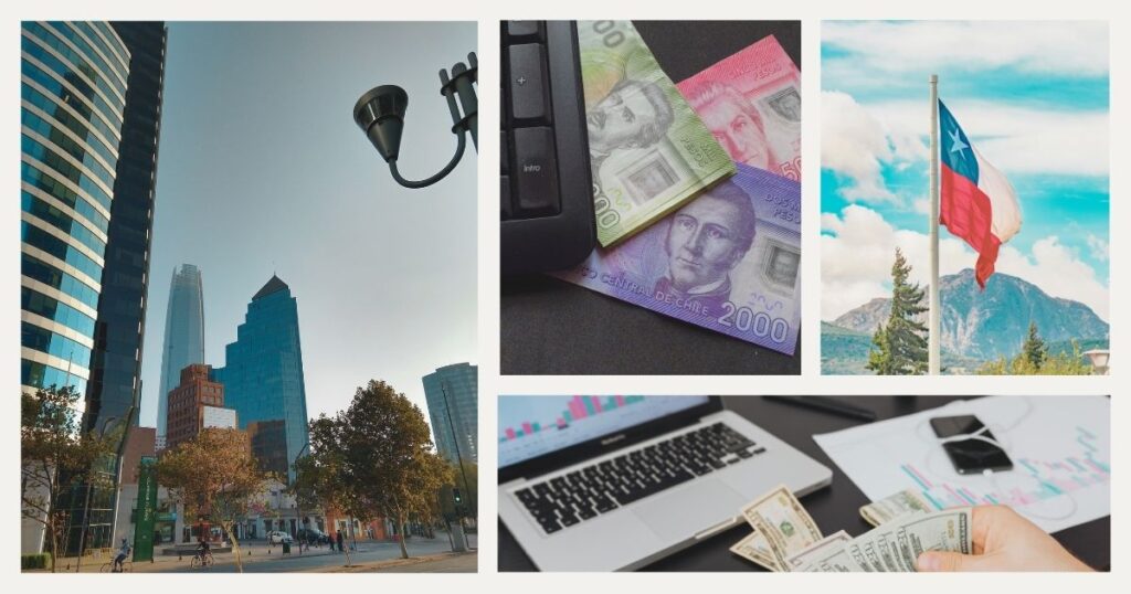 persona eligiendo un banco para depositar su dinero en Chile