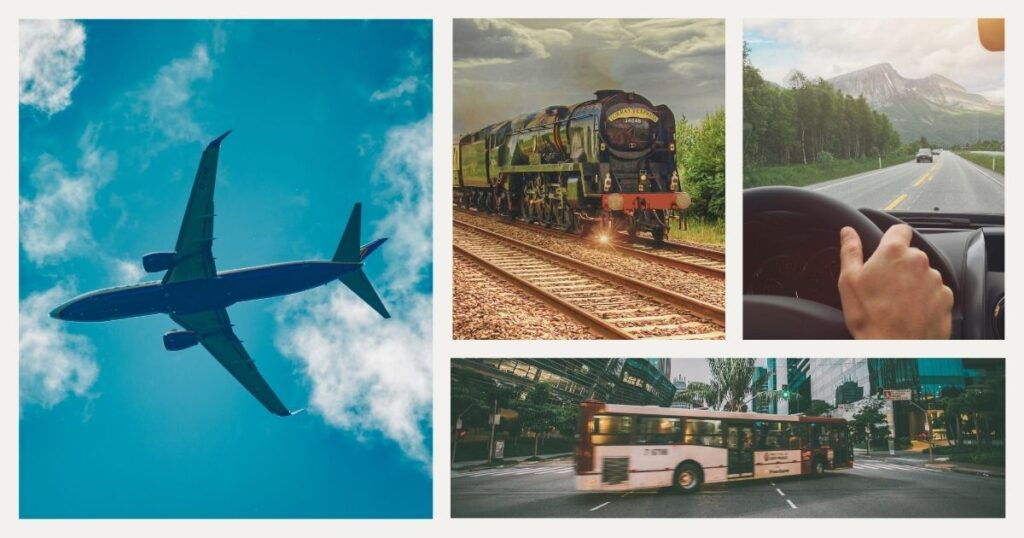 mejores opciones de transporte para viajar siendo nómada digital