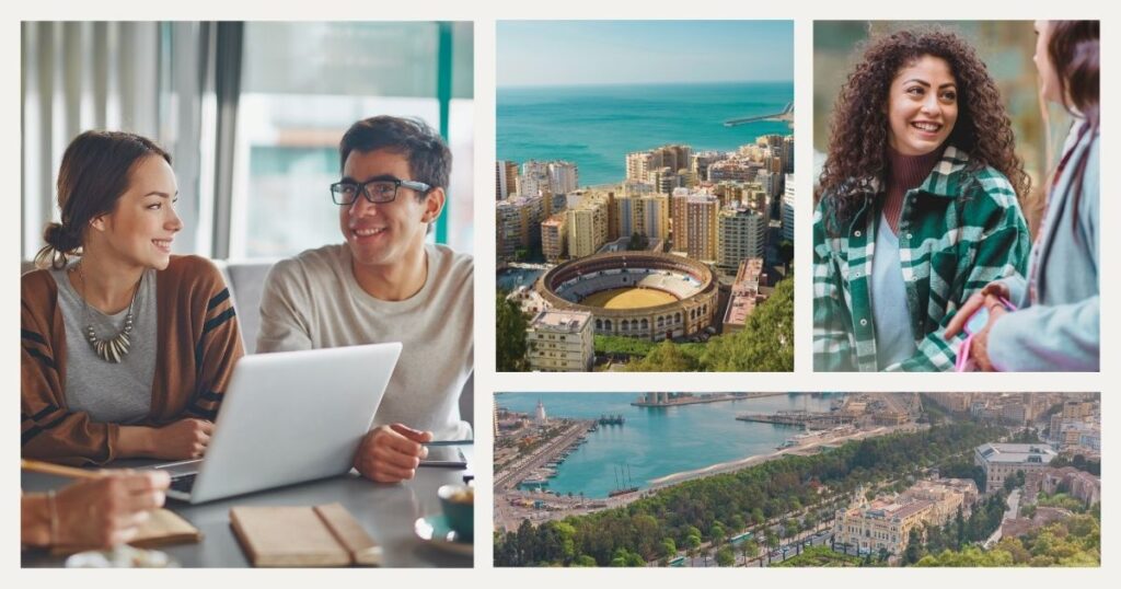 digital nomads choosing their neighborhood to live in Malaga