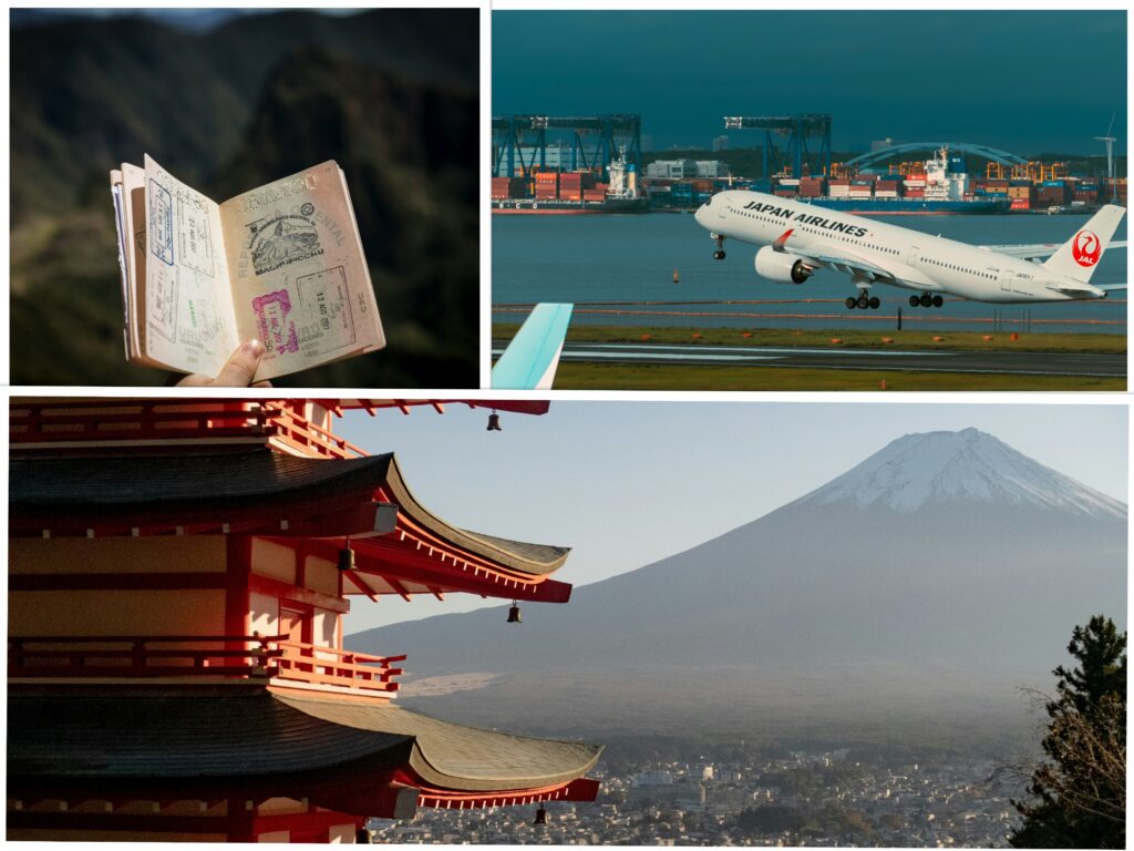 pasaporte-avion-templo-viajar-colombia-japon