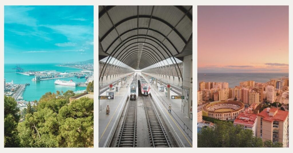 getting to Malaga by train