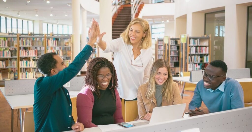 students living in a prime location in Malaga