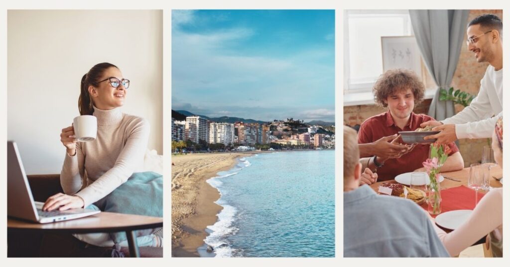 remote worker people living in Malaga