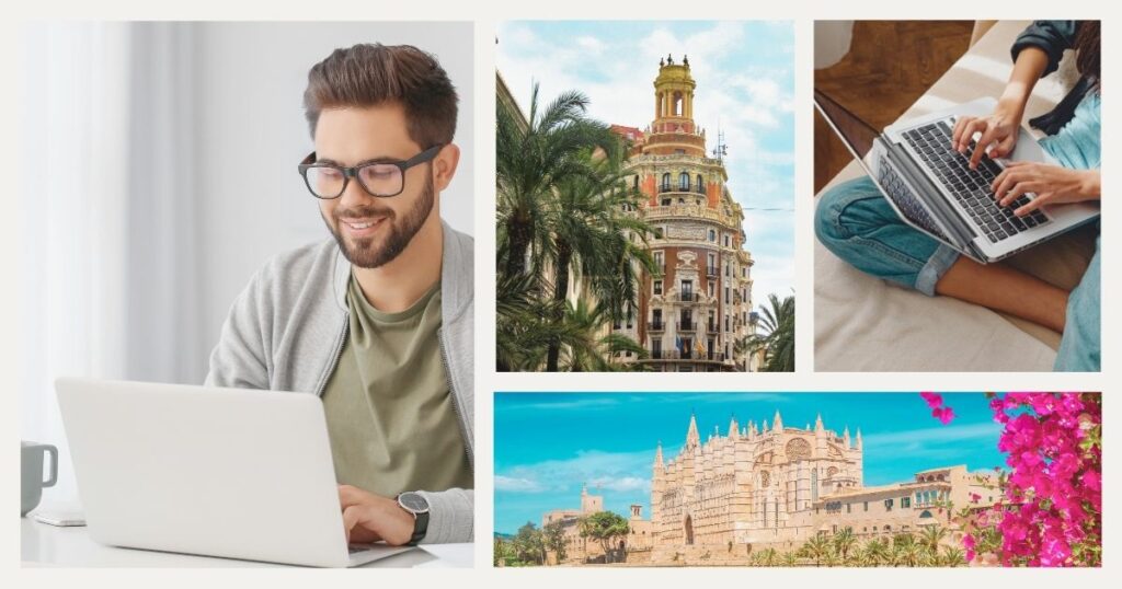 digital nomads using internet in Spain